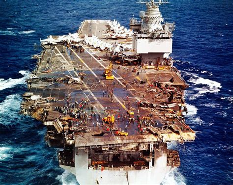 us navy aircraft carrier accidents